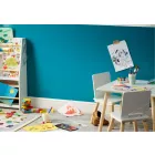 Aqua Satin Cladding installed in a child's play area.