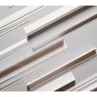 PVC Cladding Division Bar White 8ft