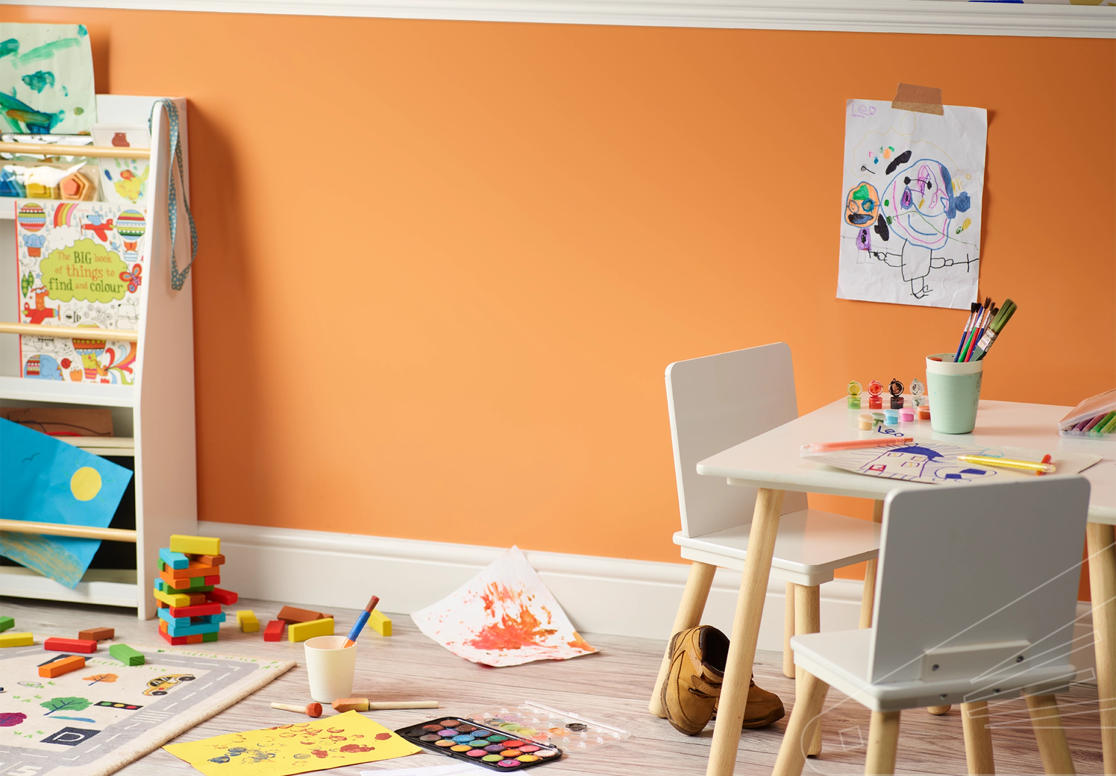 Apricot Satin Cladding installed in a child's play area.