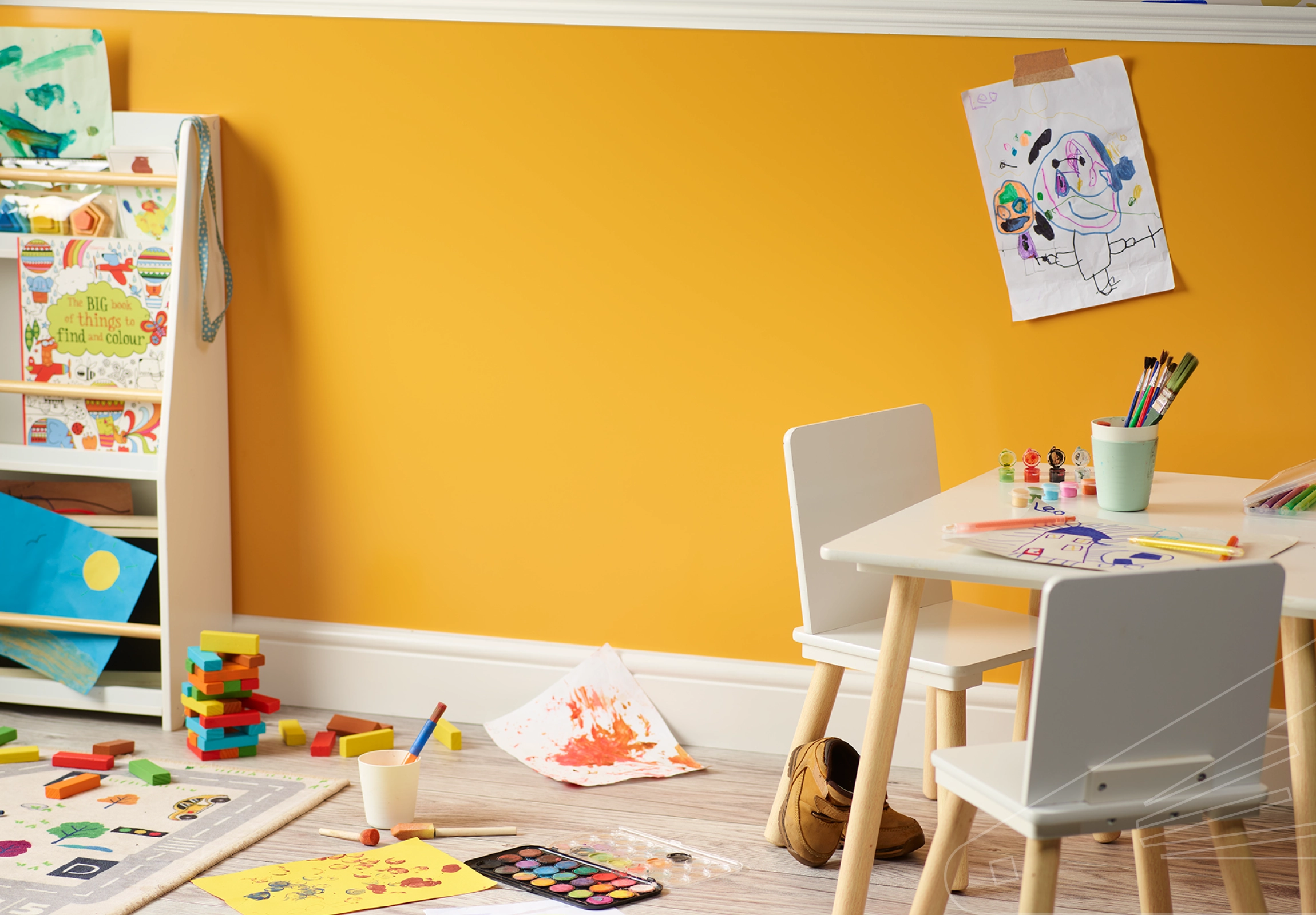 Sunflower Satin Cladding installed in a child's  play area.