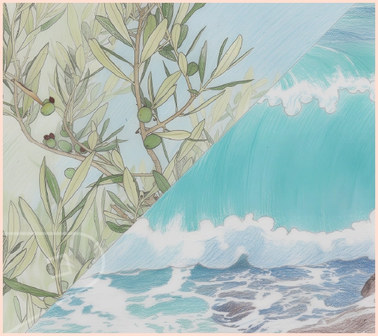 Warm meets cool early-spring balance