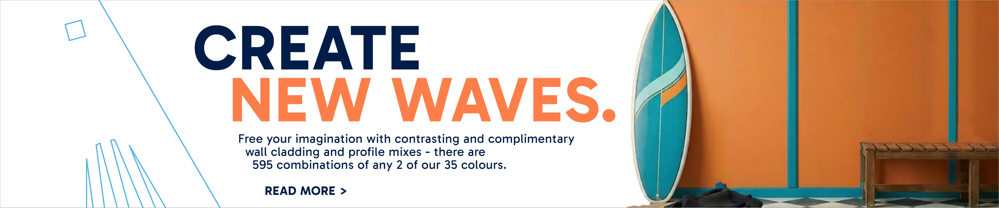 Ready to go, pick a colour - click to view all colours and collections.